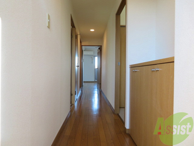 玄関　外から玄関を撮影してみました。広いリビングに繋がっています。