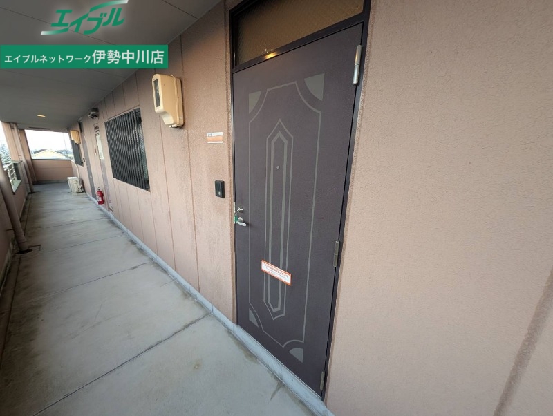 セキュリティ　同物件別部屋写真