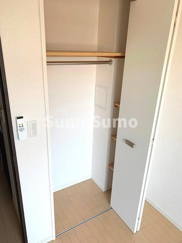 収納　大きなスペースがあり、収納には困りません