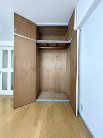 収納　たっぷりとした収納スペースです