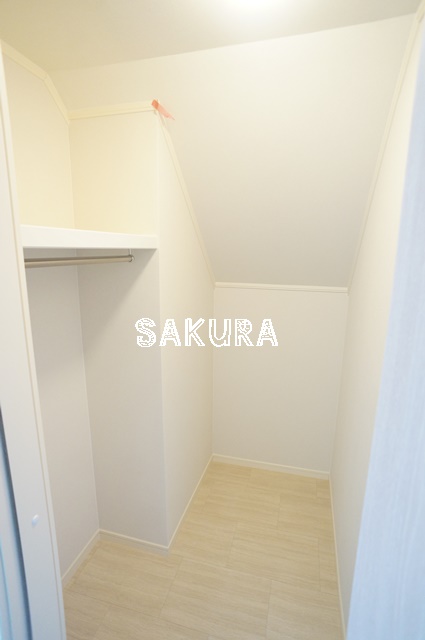 収納　大容量のウォークインクローゼット♪