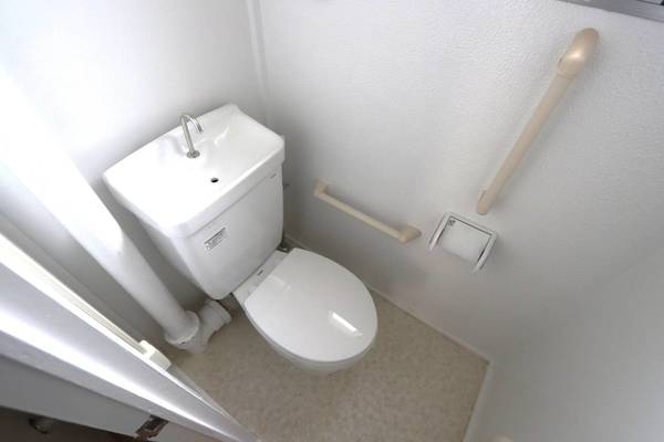 トイレ　モデルルームの写真です