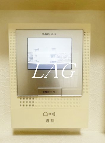 セキュリティ　モニター付きインターフォンです。