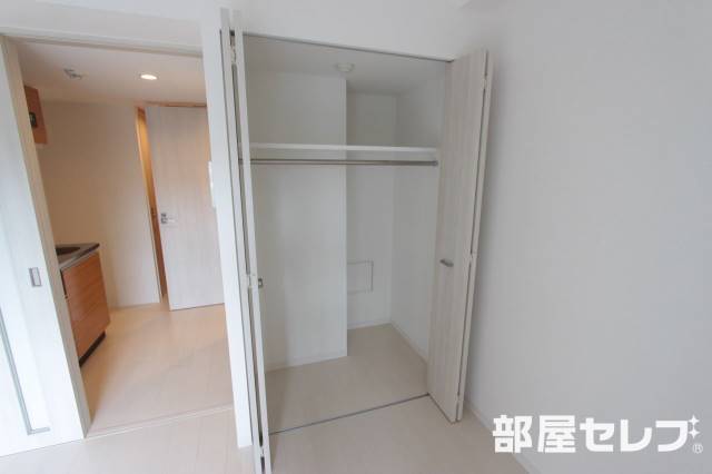 収納　大きめのクローゼット。