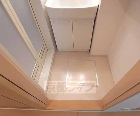 収納　洗面所風景です。