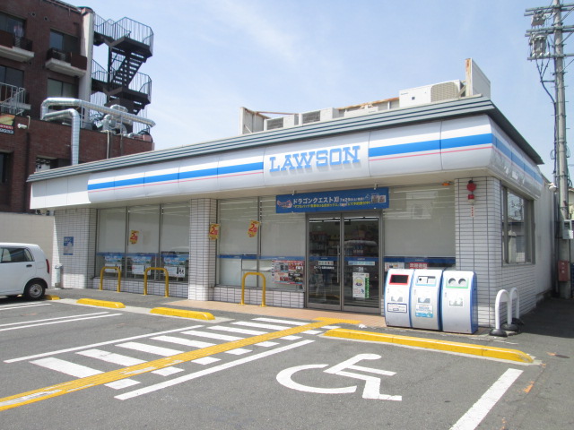 コンビニ　ローソン 北野白梅町店（コンビニ）まで406m