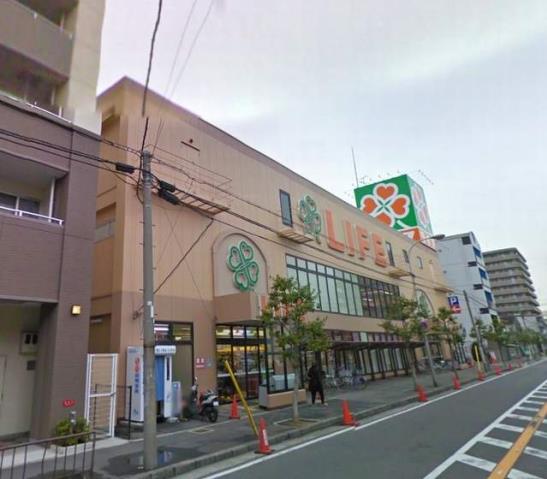 スーパー　ライフ百舌鳥店（スーパー）まで878m