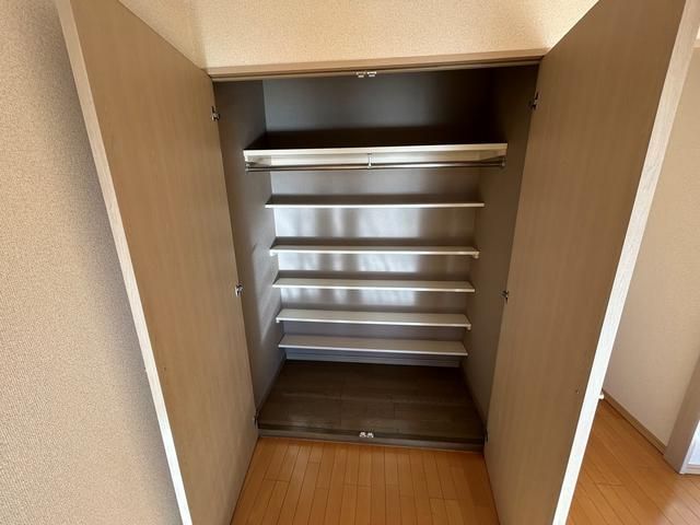 収納　収納があります