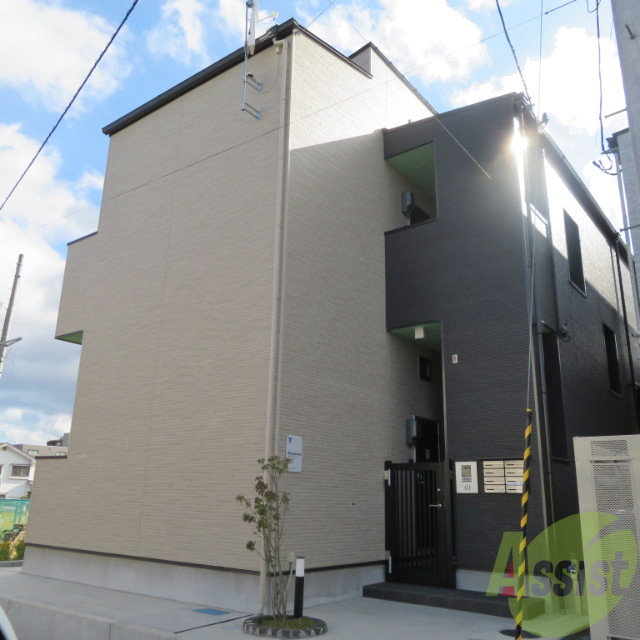 建物外観　宮城野区新田「Ａｌｓｔｒｏｅｍｅｒｉａ（アルストロメリア）」