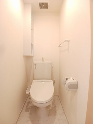 トイレ　ゆったりとした空間のトイレです