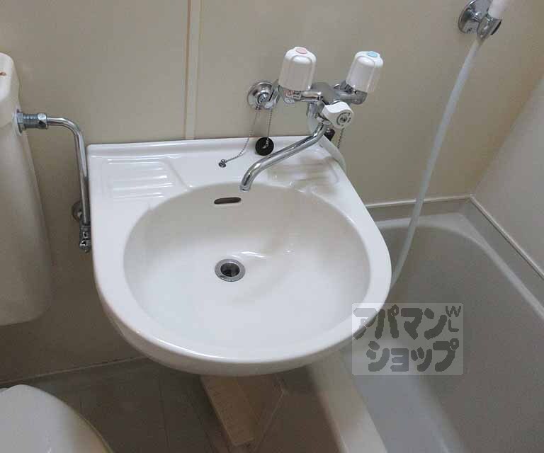 洗面設備　シンプルなつくりです