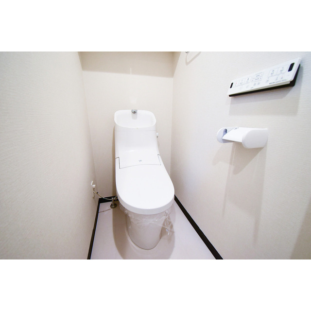 トイレ　ゆったりとした空間のトイレです