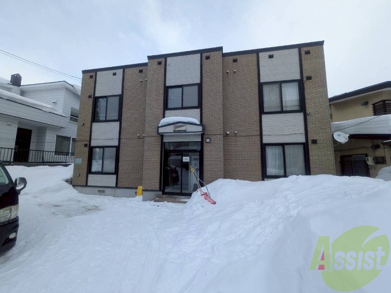 建物外観　札幌市北区新琴似８条「シャインコート８」