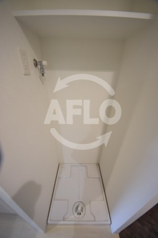 その他設備　エグゼ阿倍野II　室内洗濯機置場