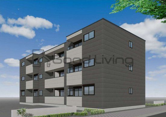 建物外観　新築パース