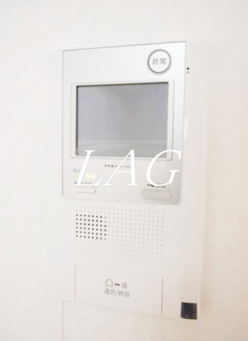 セキュリティ　モニター付きインターホンです。