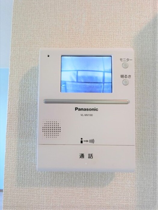 セキュリティ　モニター付きインターホン