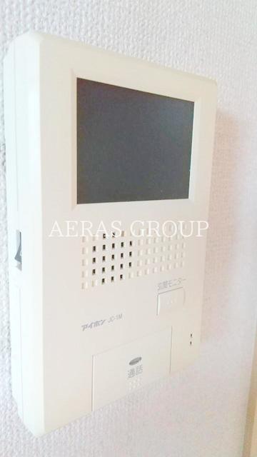 セキュリティ　モニター付きインターホン