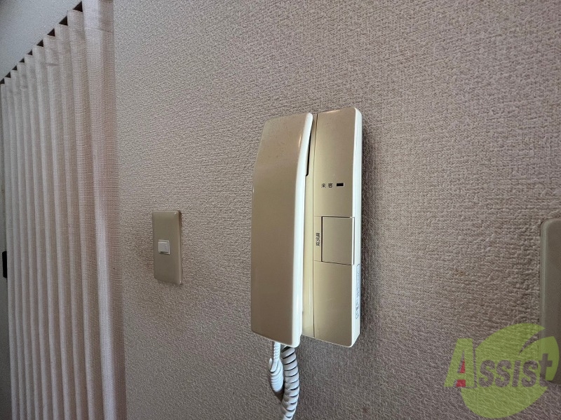 セキュリティ　インターホンは通話ができるので急な訪問があっても安心です