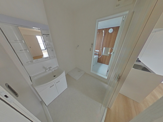 洗面設備　※別号室の写真になります。