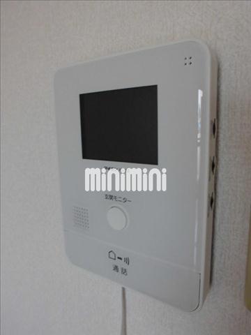 セキュリティ　来客時、顔が確認できます