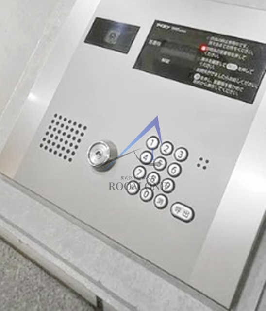 セキュリティ　オートロックです。