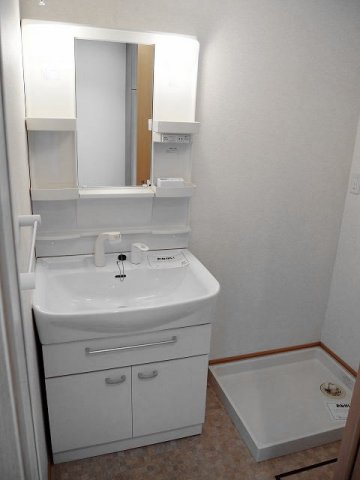 洗面設備　洗面所です