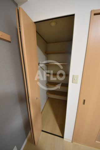 収納　エスタブレ南森町　クローゼット
