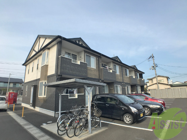 建物外観　多賀城市山王字山王四区「ソレアードＳ」