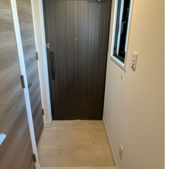 玄関　落ち着いた玄関です