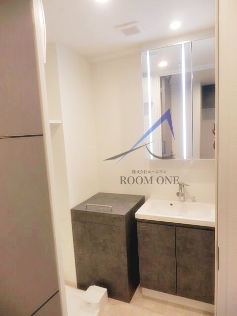 洗面設備　洗面台です。