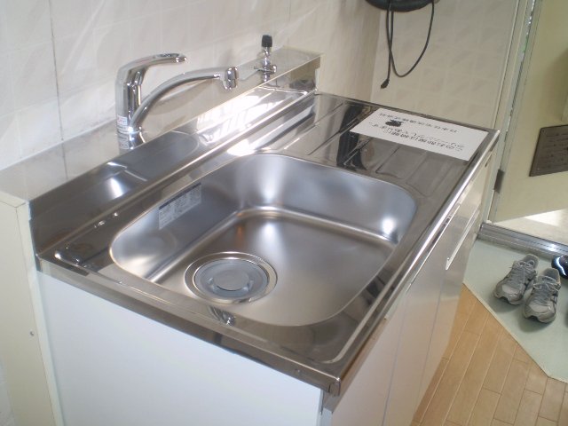 キッチン　ガスコンロ対応のキッチンです