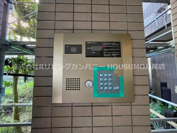 セキュリティ　モニター付きのオートロックです