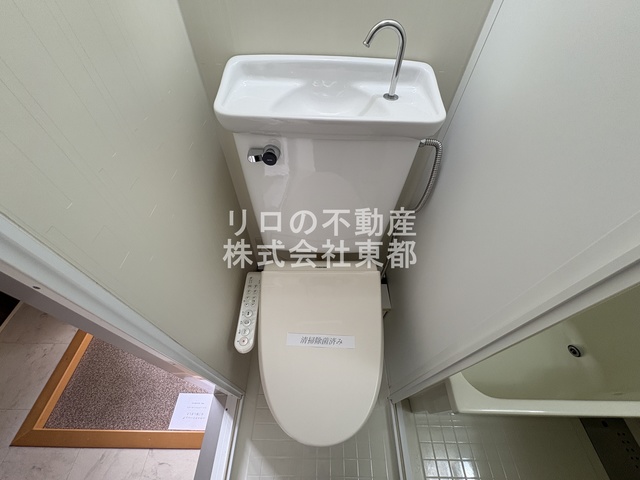 トイレ　洗浄・暖房便座付です！