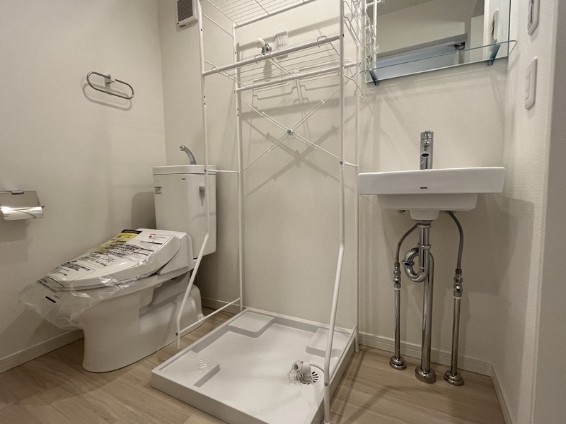 トイレ　嬉しい温水洗浄便座♪