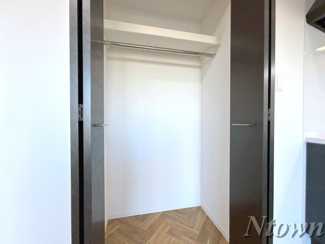 収納　大きなスペースがあり、収納には困りません