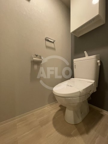 トイレ　阿波座ライズタワーフラッグ46　温水洗浄便座