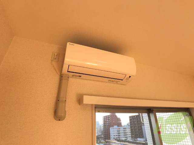 その他設備　エアコンが設置してありますので、寒暖対策もばっちり。