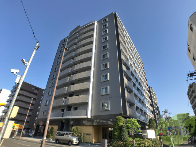 建物外観　仙台市宮城野区鉄砲町中「レジディア榴岡ウエスト棟」