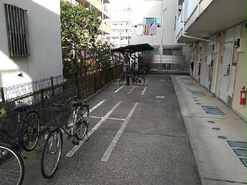 その他共有部分　駐輪場　原付＆自転車のみ駐輪可能
