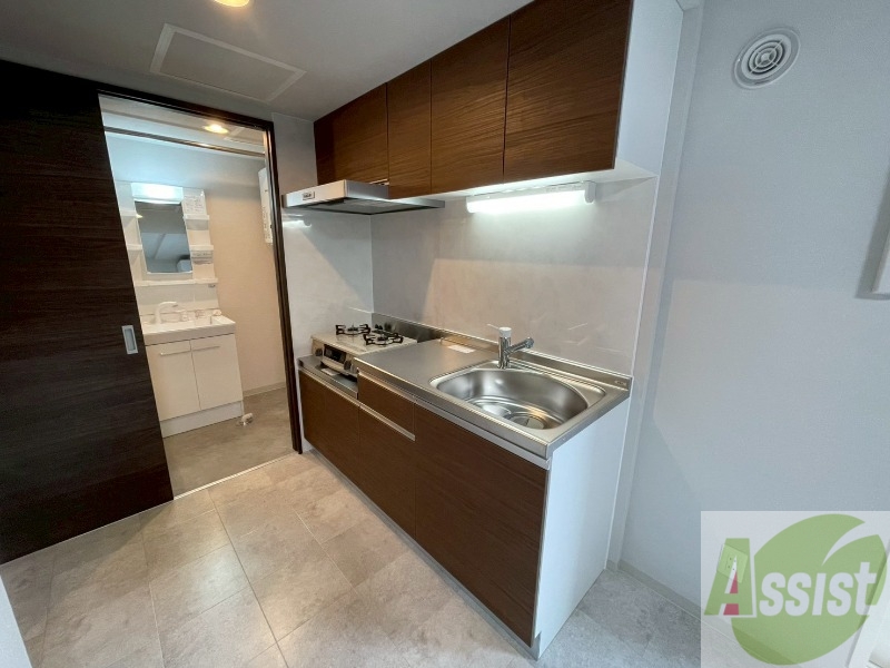 キッチン　ガスコンロが設置されているので購入の必要がありません！