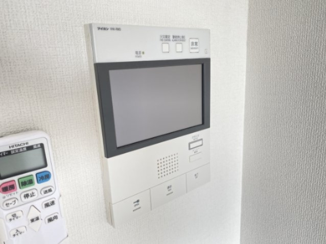 セキュリティ　モニター付きインターホン