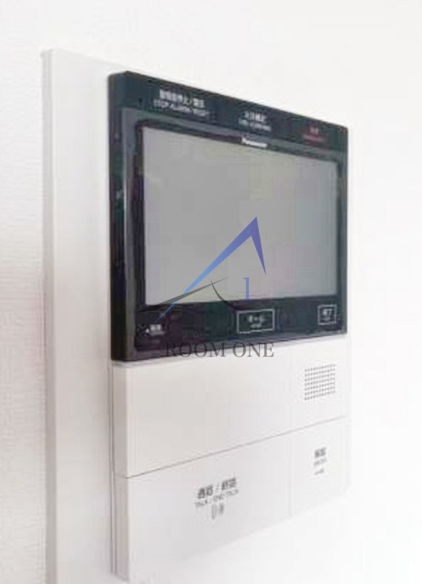 セキュリティ　モニター付きインターホンです。