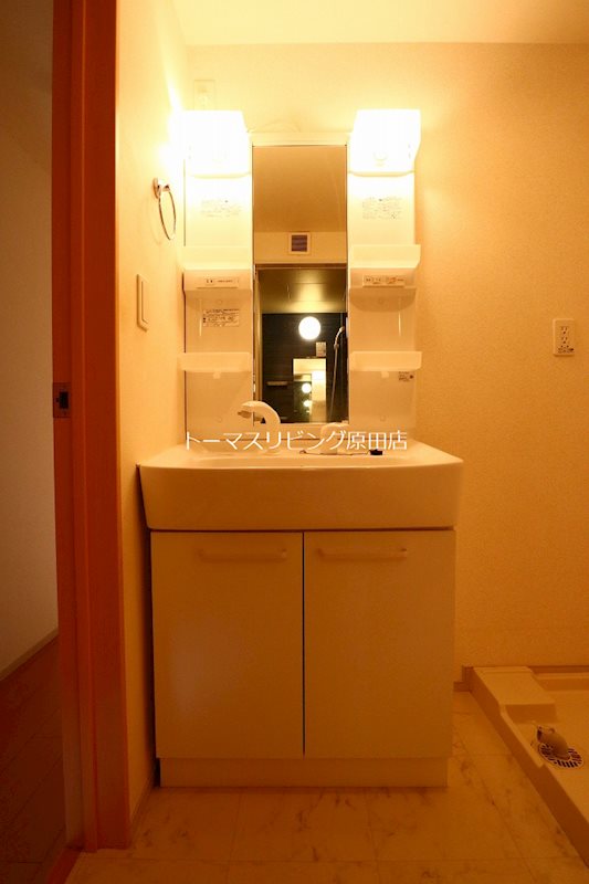 洗面設備　202号室写真