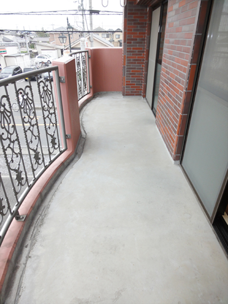 バルコニー　南に面した広々バルコニーです！