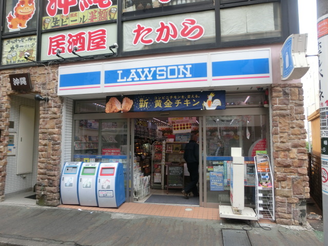 コンビニ　ローソン市川八幡2丁目店（コンビニ）まで100m