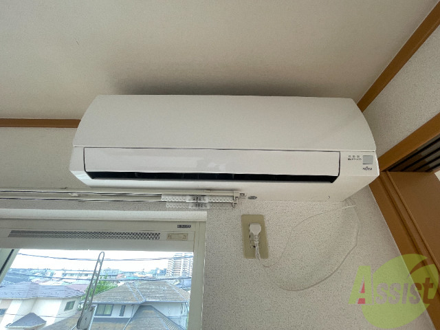 その他設備　エアコンがついているので冷暖房は心配いりませんね！