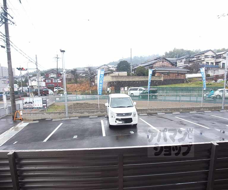 眺望　１０１号室からの風景。