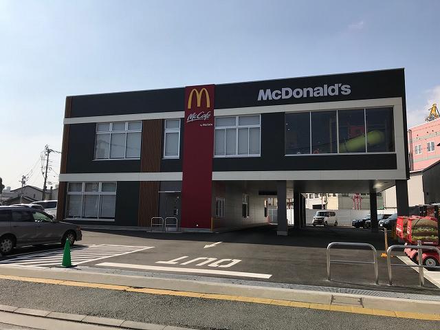 飲食店　マクドナルド白山通店（飲食店）まで600m