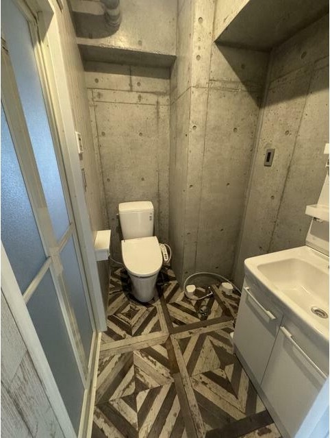 洗面設備　身支度に便利な洗面台！